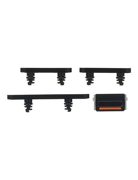 Apple iPhone 12 Mini - Replacement External Button Set - Black
