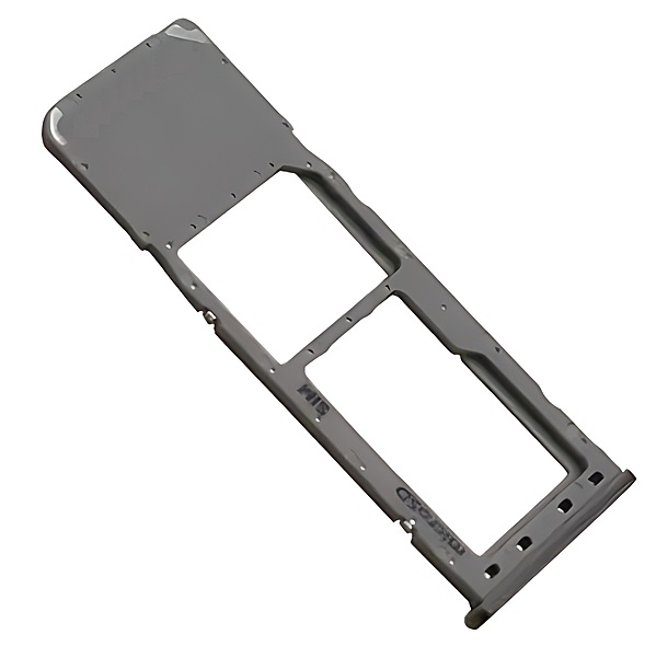 For Samsung Galaxy A20 , A205 - Replacement SIM & Micro SD Card Tray - Silver