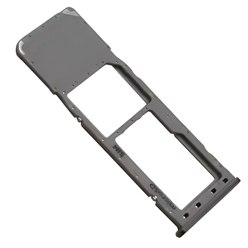 For Samsung Galaxy A20 , A205 - Replacement SIM & Micro SD Card Tray - Silver