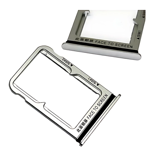 Xiaomi Mi 8 - Replacement SIM Card Tray Holder - Silver
