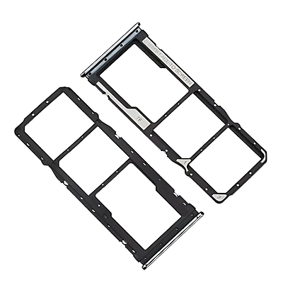 Xiaomi Redmi Note 8 - Replacement Dual SIM & SD Card Tray - Silver