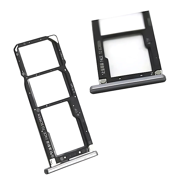 Xiaomi Redmi S2 - Replacement Dual SIM & SD SIM Card Tray - Silver