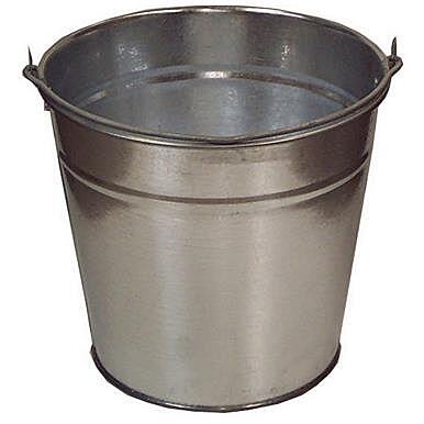 Silverline Galvanised Bucket Medium Duty 12"