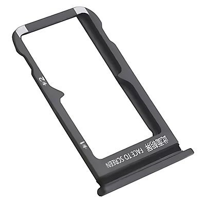 Xiaomi Redmi Mi 9 - Replacement SIM Card Tray Holder - Black