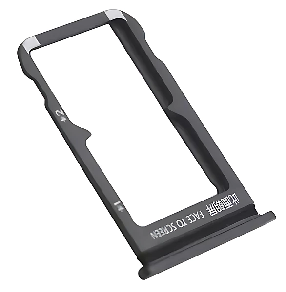 Xiaomi Redmi Mi 9 - Replacement SIM Card Tray Holder - Black