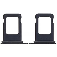 Apple iPhone 14 , 14 Plus - Replacement SIM Card Tray - Black