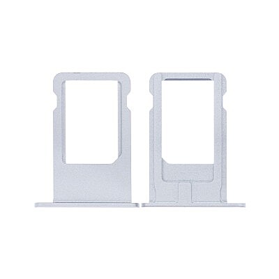 iPhone 6 - SIM Card Tray - White , Silver