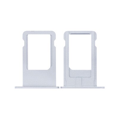 iPhone 6 - SIM Card Tray - White , Silver
