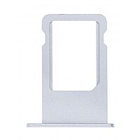 iPhone 6 - SIM Card Tray - White , Silver
