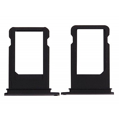 Apple iPhone 7 - Replacement SIM Card Tray - Black