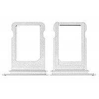 iPhone X - Replacement SIM Tray Holder - Silver