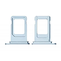 Apple iPhone XR - Replacement Nano SIM Card Tray With Seal - Blue