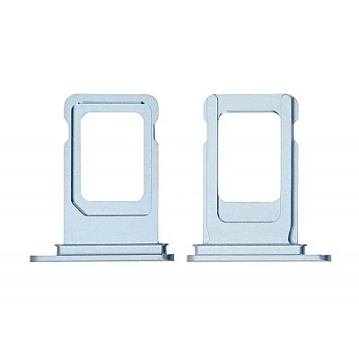 Apple iPhone XR - Replacement Nano SIM Card Tray With Seal - Blue
