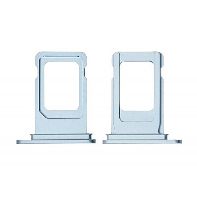Apple iPhone XR - Replacement Nano SIM Card Tray With Seal - Blue