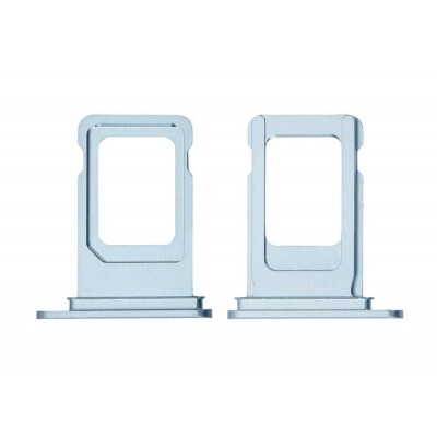 Apple iPhone XR - Replacement Nano SIM Card Tray With Seal - Blue