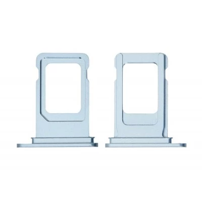 Apple iPhone XR - Replacement Nano SIM Card Tray With Seal - Blue