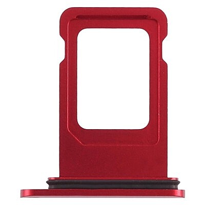 Apple iPhone XR - Replacement Nano SIM Card Tray With Seal - Red