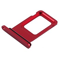 Apple iPhone XR - Replacement Nano SIM Card Tray With Seal - Red
