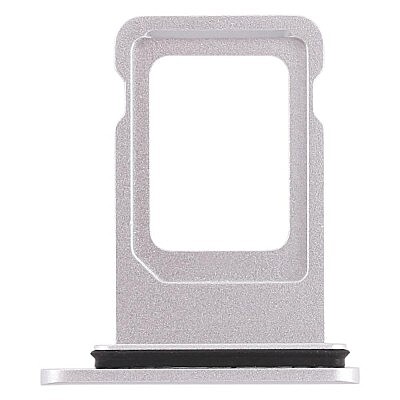 Apple iPhone XR - Replacement Nano SIM Card Tray With Seal - Silver