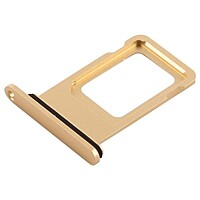 For Apple iPhone XR - Replacement Nano SIM Card Tray With Seal - Gold