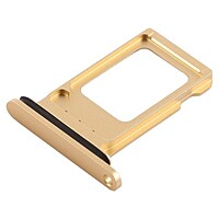 For Apple iPhone XR - Replacement Nano SIM Card Tray With Seal - Gold