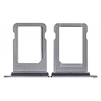 Apple iPhone XS - Replacement Nano SIM Card Tray With Seal - Black