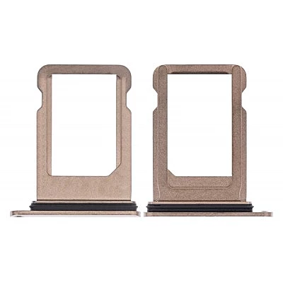 Apple iPhone XS - Replacement Nano SIM Card Tray With Seal - Gold