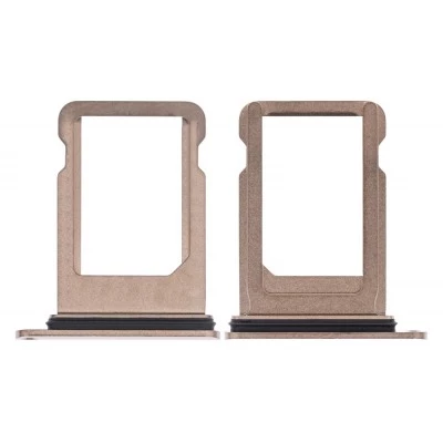 Apple iPhone XS - Replacement Nano SIM Card Tray With Seal - Gold