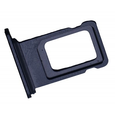 Apple iPhone XS Max - Replacement Nano SIM Card Tray With Seal - Black