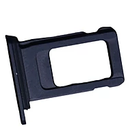 Apple iPhone XS Max - Replacement Nano SIM Card Tray With Seal - Black