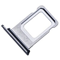 Apple iPhone XS Max - Replacement Nano SIM Card Tray With Seal - Silver
