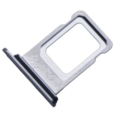 Apple iPhone XS Max - Replacement Nano SIM Card Tray With Seal - Silver