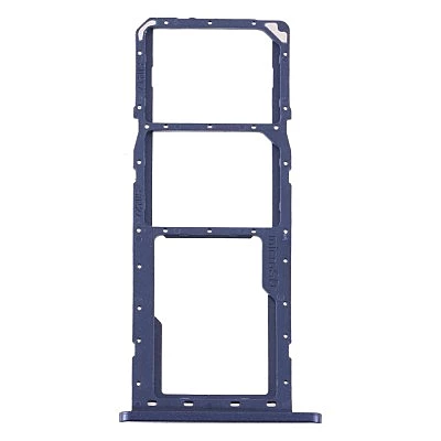 For Samsung Galaxy A11 A115 - Replacement Dual SIM Card Tray - Blue