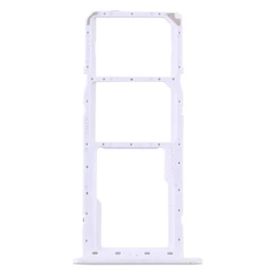 For Samsung Galaxy A11 A115 - Replacement Dual SIM Card Tray - White