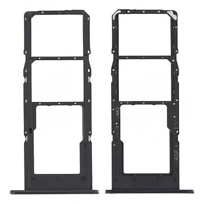 For Samsung Galaxy A14 5G , A146 - Replacement Dual SIM Card Tray - Black