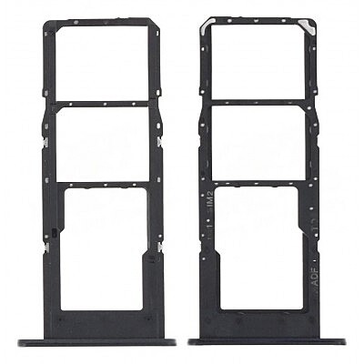 For Samsung Galaxy A14 5G , A146 - Replacement Dual SIM Card Tray - Black