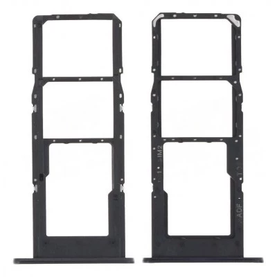 For Samsung Galaxy A14 5G , A146 - Replacement Dual SIM Card Tray - Black