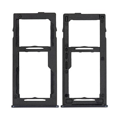 For Samsung Galaxy A42 5G , A426 - Replacement Dual Sim & SD Card Tray - Black