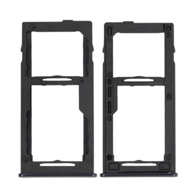 For Samsung Galaxy A42 5G , A426 - Replacement Dual Sim & SD Card Tray - Black