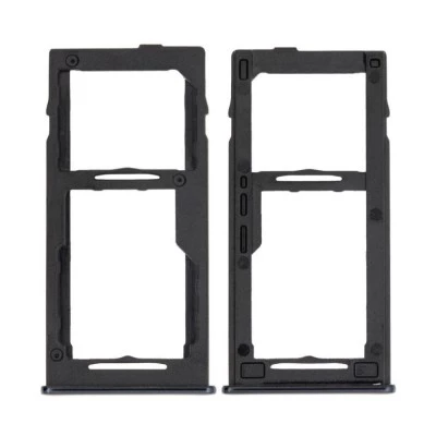 For Samsung Galaxy A42 5G , A426 - Replacement Dual Sim & SD Card Tray - Black
