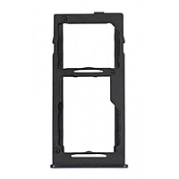 For Samsung Galaxy A42 5G , A426 - Replacement Dual Sim & SD Card Tray - Black