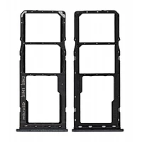 For Samsung Galaxy A50 , A505 - Replacement Dual SIM & Micro SD Card Tray - Black