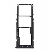 For Samsung Galaxy A50 , A505 - Replacement Dual SIM & Micro SD Card Tray - Black
