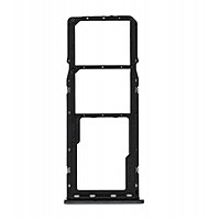 For Samsung Galaxy A50 , A505 - Replacement Dual SIM & Micro SD Card Tray - Black