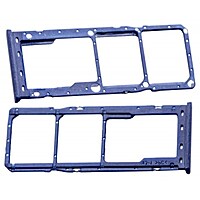 For Samsung Galaxy A50 , A505 - Replacement Dual SIM & Micro SD Card Tray - Blue