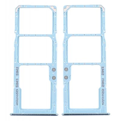 Samsung A51 , A71 - Replacement SIM , SD Card Tray - Blue