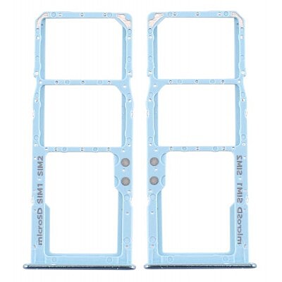 Samsung A51 , A71 - Replacement SIM , SD Card Tray - Blue
