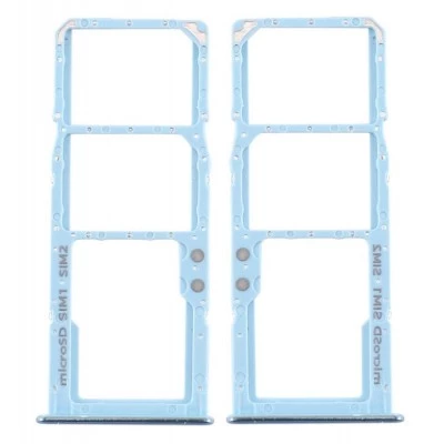 Samsung A51 , A71 - Replacement SIM , SD Card Tray - Blue
