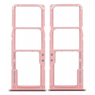 Samsung A51 , A71 - Replacement SIM , SD Card Tray - Pink
