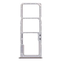 Samsung A51 , A71 - Replacement SIM , SD Card Tray - White , Silver
